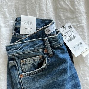Zara Wide Leg Jeans size 6 (38)